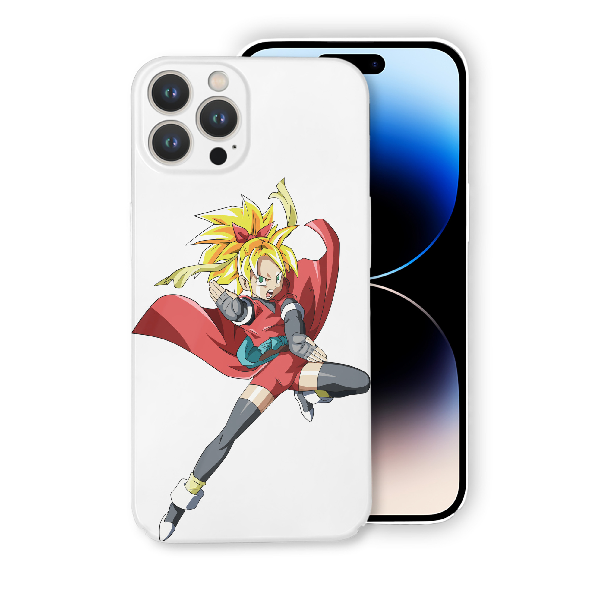 （画像用） ドラゴンボール カリフラ DRAGON BALL Caulifla 【iPhone 14シリーズ対応】ハードケース